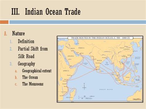 Slides and Notes for The Silk Road and Indian Ocean Trade II