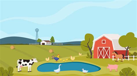 Farm Vector Art, Icons, and Graphics for Free Download