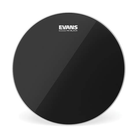 Evans MX Black Marching Tenor Drum Head, 13" | Gear4music