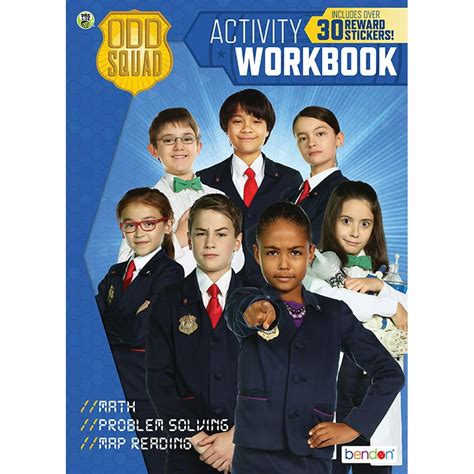 Bendon Publishing PBS Kids Odd Squad Workbook with Stickers - Walmart ...