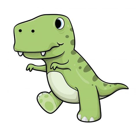 Premium Vector | Tyrannosaurs baby | Cartoon illustration, T rex cartoon, T-rex drawing