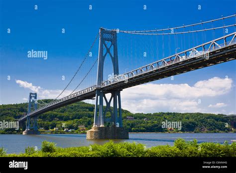 Mid-Hudson Bridge over the Hudson River in New York State Stock Photo - Alamy