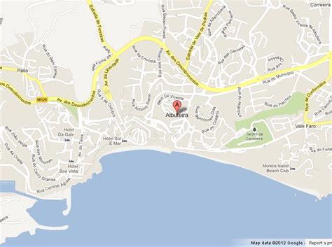 Albufeira Map