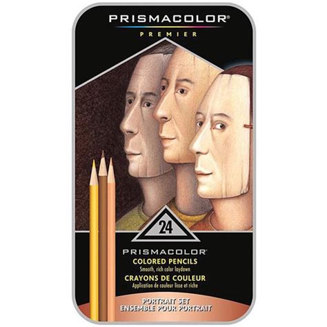 Shop Prismacolor Premier Colored Pencil Portrait Set (Case of 24) - Free Shipping On Orders Over ...