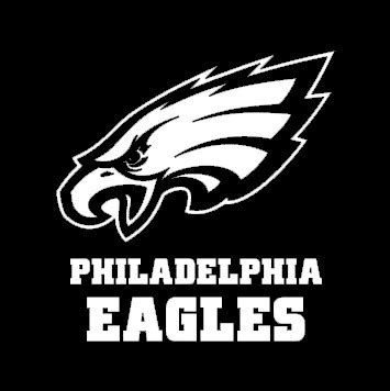 Free Philadelphia Eagles Black And White Logo, Download Free Philadelphia Eagles Black And White ...