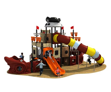 Commercial Grade Kids Outdoor Pirate Ship Playground Equipment - Buy ...