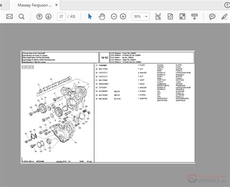 Massey Ferguson MF 275 P12018 819782M12 Parts Manual | Auto Repair Manual Forum - Heavy ...