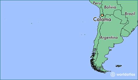 Where is Calama, Chile? / Calama, Antofagasta Map - WorldAtlas.com