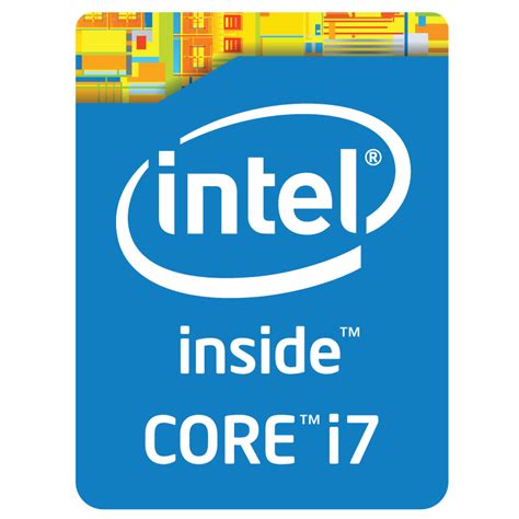 Intel Core i7 inside Logo Vector (.EPS) Free Download | Logo facebook, Vector logo, Core i7