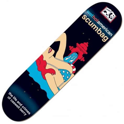 Enjoi Skateboards Enjoi Caswell Berry Biography Skateboard Deck 8.25 ...