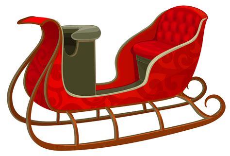 Santa sleigh PNG