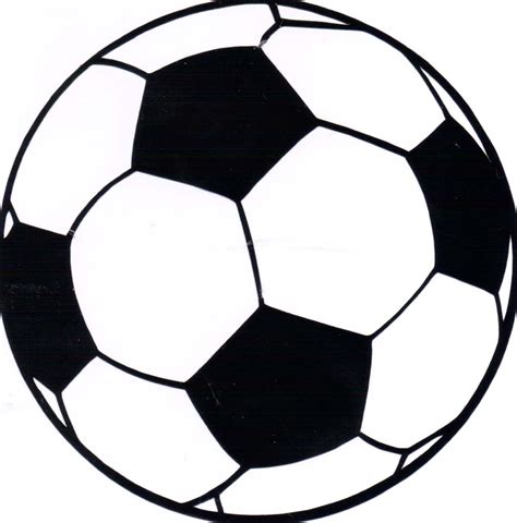 Soccer Ball Stencil - ClipArt Best