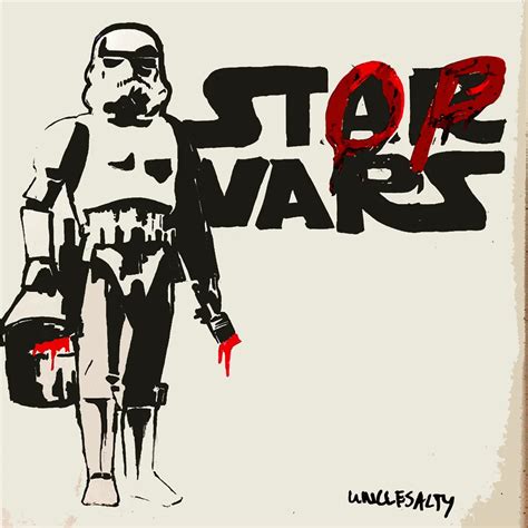 Banksy Morden wall art Star Wars movie poster home decor wall picture ...