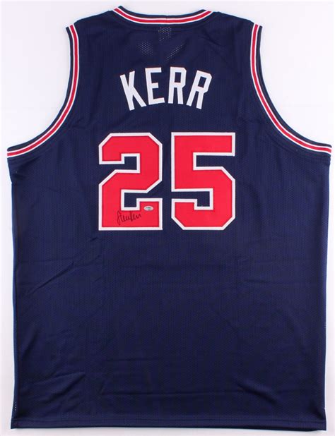 Steve Kerr Signed Arizona Wildcats Jersey (Schwartz COA) | Pristine Auction