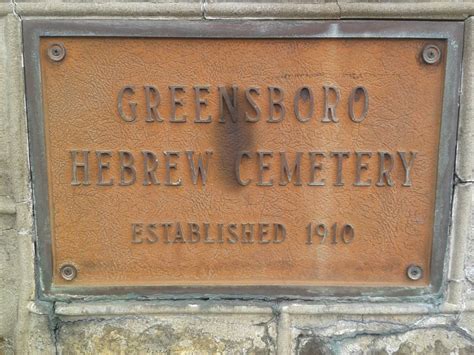 Greensboro Hebrew Cemetery in Greensboro, North Carolina - Find a Grave Cemetery