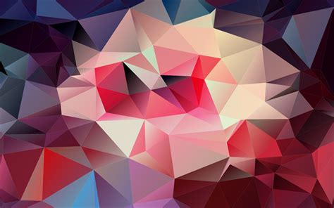 geometric shapes wallpaper 4k