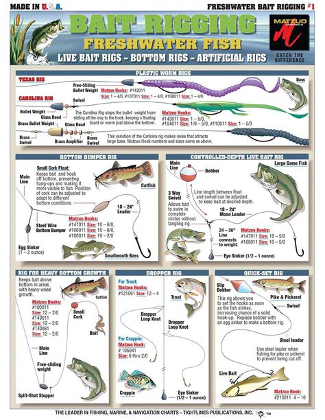 Bait Rigging and Knot Tying techniques for Inshore Freshwater Bass, Catfish and Crappie # ...