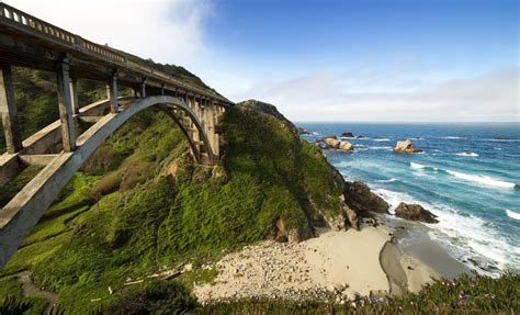 Bixby Creek Bridge Beach, Carmel, CA - California Beaches