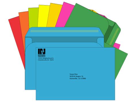 6x9 Colored Envelopes | Bright-Colored Envelopes