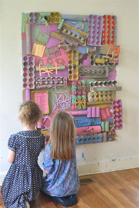 Recycled Materials Art Wall - ARTBAR