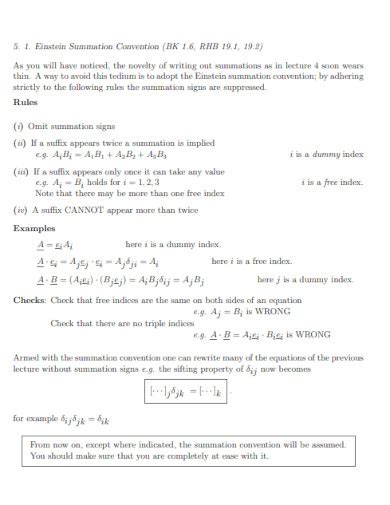 Summation - Examples, PDF | Examples