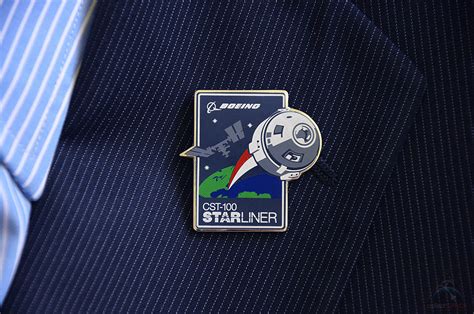 First look: Boeing CST-100 Starliner crew spacecraft program patch ...