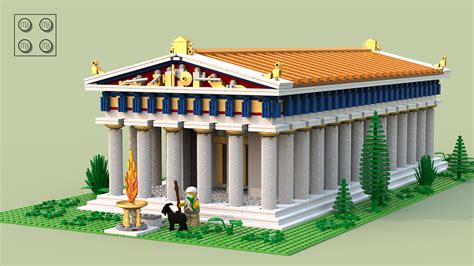 LEGO IDEAS - Product Ideas - Ancient Greek Temple (Minifig-scale)