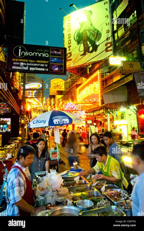 Soi Cowboy, nightlife center, bars, Bangkok, Thailand Stock Photo - Alamy