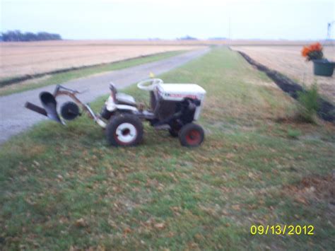 Plowing With The 1050 | Garden Tractor Forums