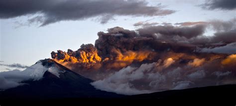 Aftermath of Cotopaxi volcano eruption in Ecuador