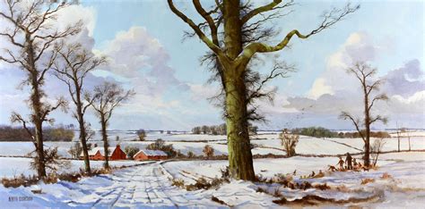 Sold Price: Alwyn Crawshaw (British, b.1934). Winter landscape ...