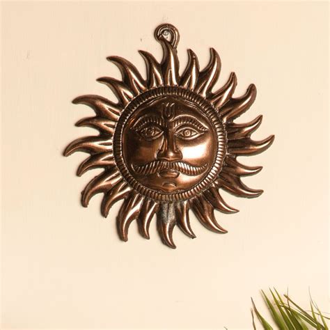 Metal Sun Wall Hanging