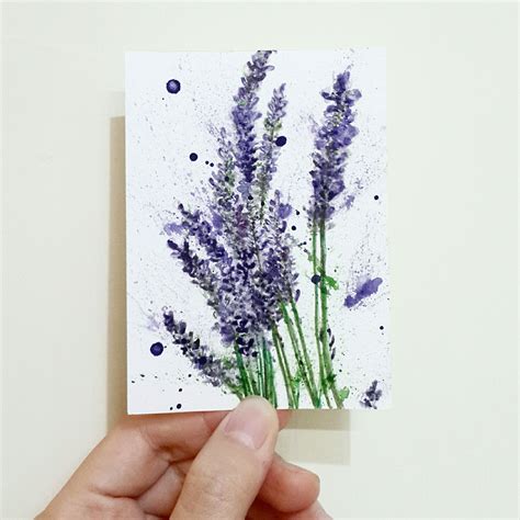 Halo Lavender #sharonsketchbook #illustration #watercolor #lavender # ...