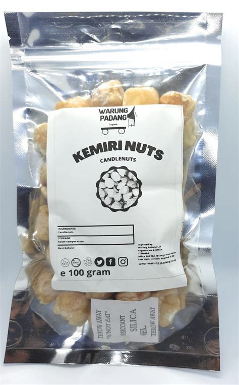 Kemiri/Candle Nut 100g - Warung Padang™