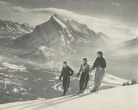 Ultimate ski history of banff national park I Crowfoot Media Vintage ...