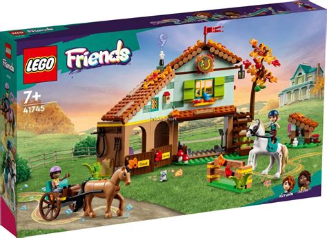 LEGO 41745 Friends Autumn Horse Stable Building Toy Set