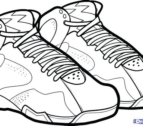 Converse Shoe Coloring Page at GetColorings.com | Free printable ...