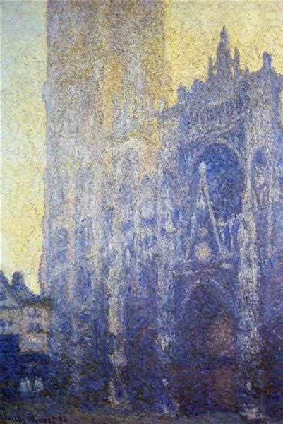 Rouen Cathedral, the Portal, Morning Effect, 1894 - Claude Monet ...