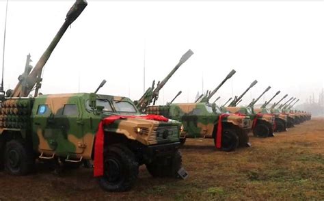 Chinese People's Liberation Army Introduces New PCL-171 Self-Propelled Howitzer (SPH)