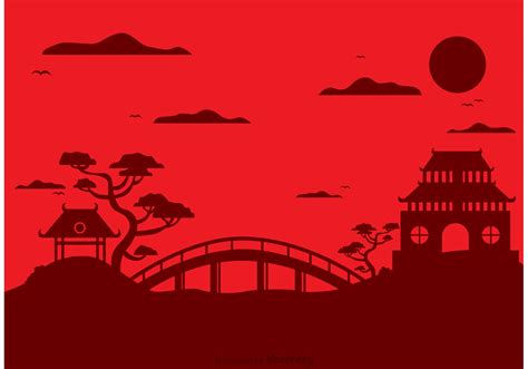 Chinese Landscape Vector Art, Icons, and Graphics for Free Download