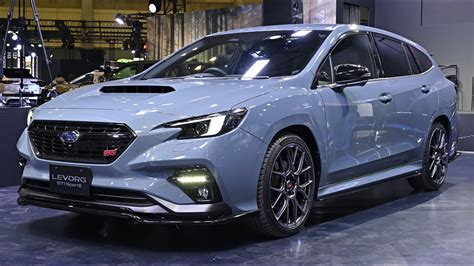 New Subaru Levorg STI Sport (2023) | Reveal at Tokyo Auto Salon - YouTube