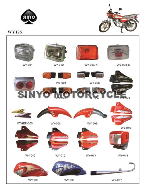 Hot Sell Chinese Wuyang Motorcycle Spare Parts - China Spare Parts and Accessories