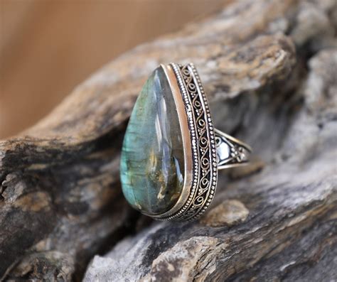 Labradorite Ring