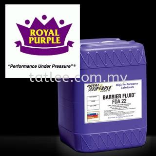 Royal Purple Mechanical Seal Flushing Fluid, Cooling Fluid, Barrier Fluid Mechanical Seal ...