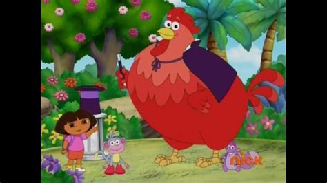 Dora the Explorer The Big Red Chicken’s Magic Wand Intro PAL - YouTube