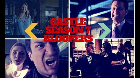 Castle [season 7] bloopers || timber - YouTube