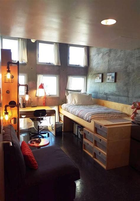 Modern and Stylish Single Dorm Room at Simmons Hall, MIT