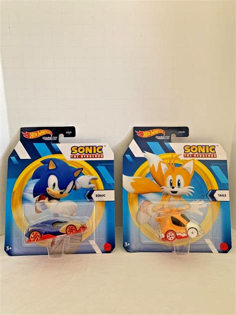 Hot Wheels - Sonic the Hedgehog - Sonic and Tails - Lot of 2 | #4618413605