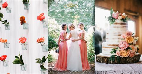 15 lovely ideas for a coral wedding theme