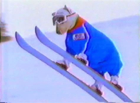 New party member! Tags: dog 80s commercial skiing spuds mackenzie Ski ...